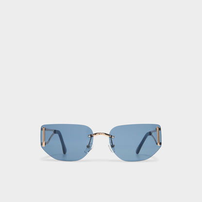 Aldo Delalle Gold Women's Square - Square sunglasses