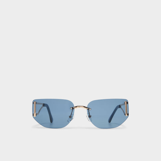Aldo Delalle Gold Women's Square - Square sunglasses