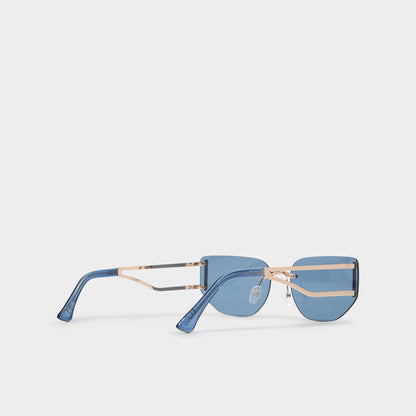 Aldo Delalle Gold Women's Square - Square sunglasses