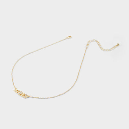 Aldo Starsigns Dark Yellow Women's Cubic Zirconia - Necklace