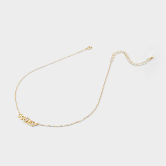 Aldo Starsigns Dark Yellow Women's Cubic Zirconia - Necklace