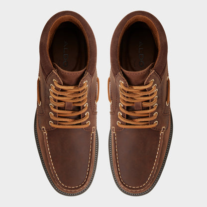Aldo Farrell in Medium Brown - Combat boot, Lug sole