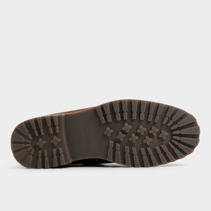 Aldo Farrell in Medium Brown - Combat boot, Lug sole