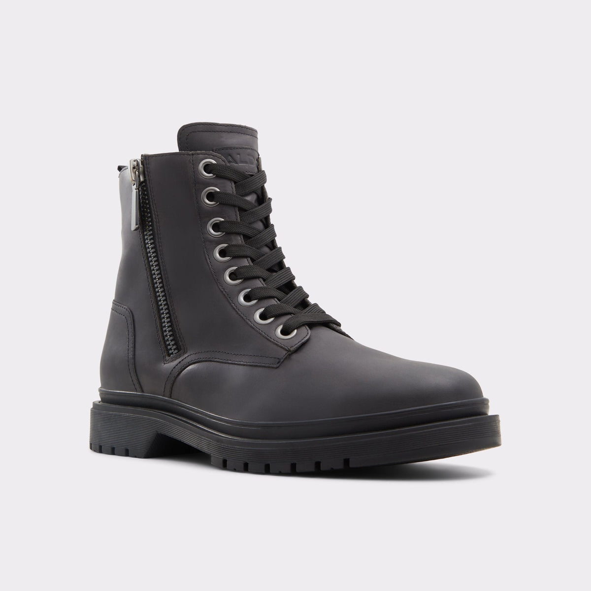 Aldo Roby Open Black Men's Lace-up boots - Lace-up boot, Lug sole