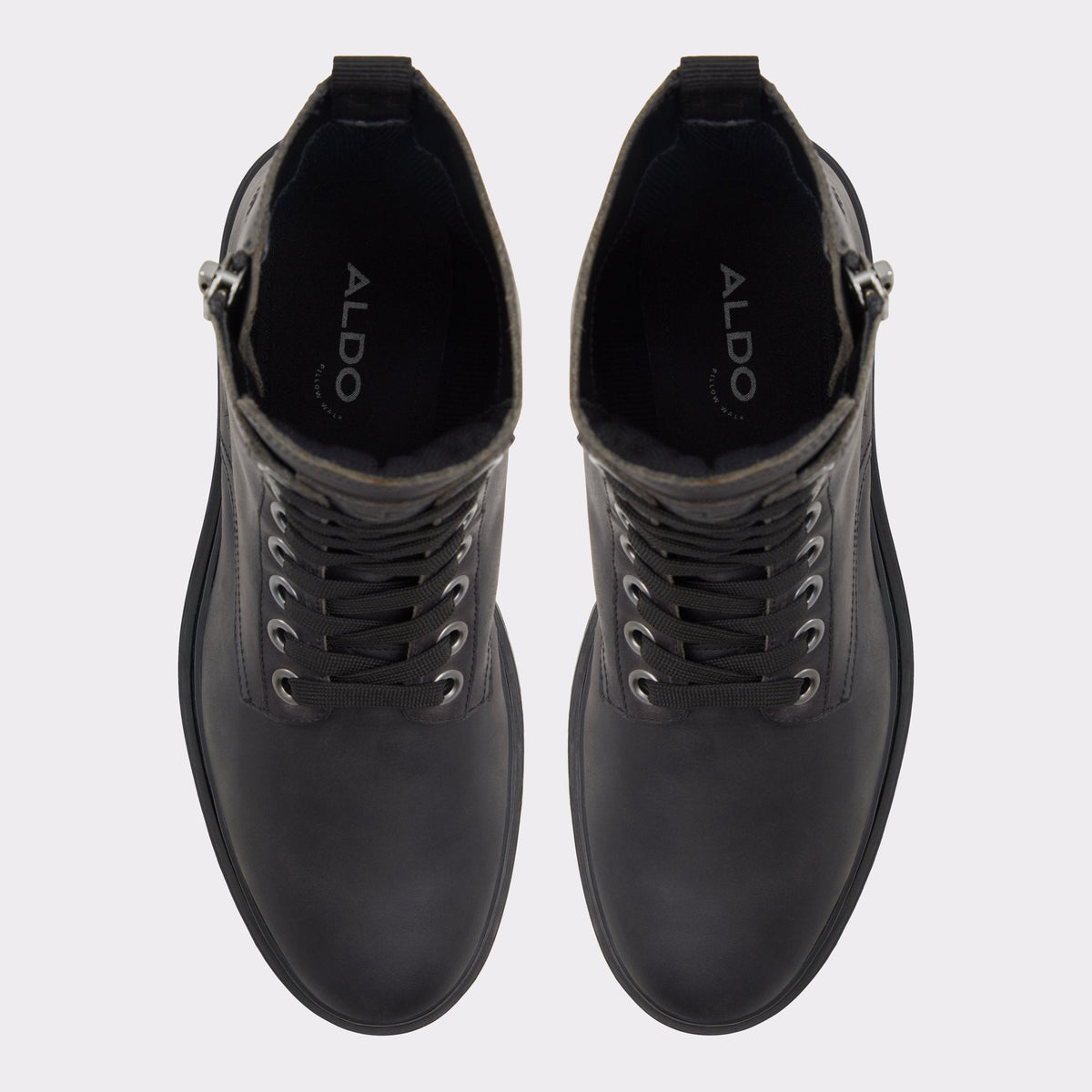 Aldo Roby Open Black Men's Lace-up boots - Lace-up boot, Lug sole