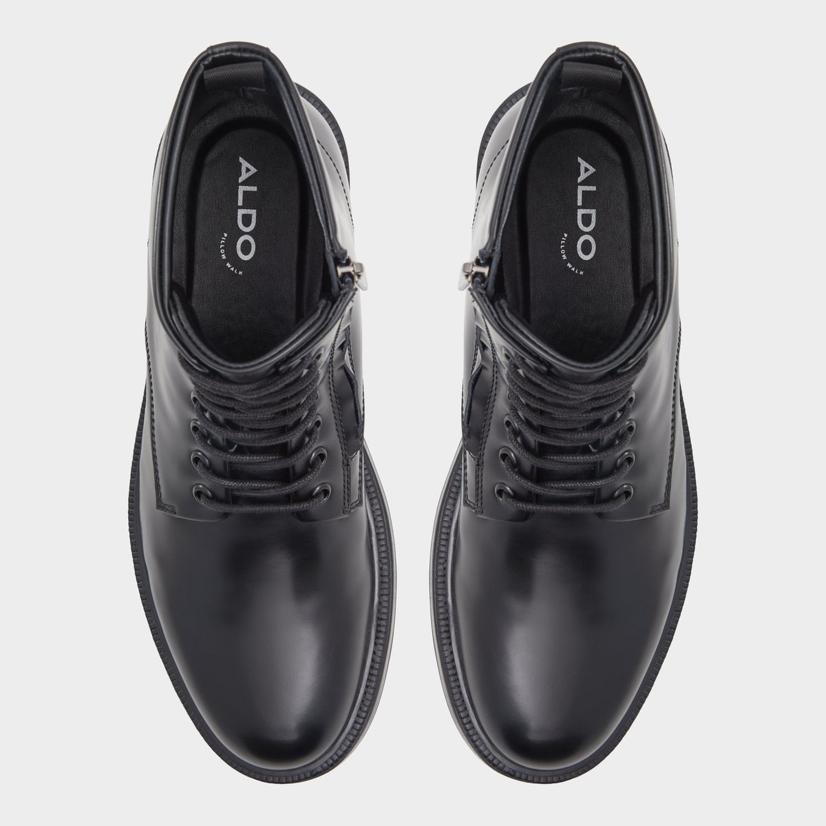 Aldo Cedar Black Men's Dress boots - Lace-up boot