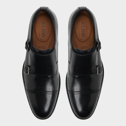 Aldo Zelasien in Black - Monkstrap loafer