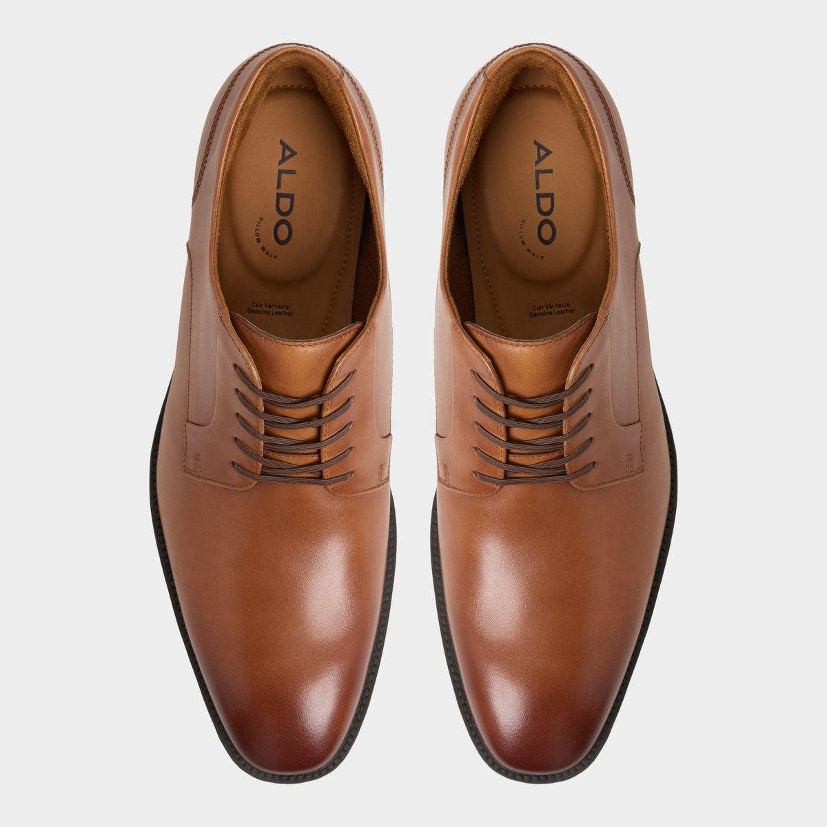 Aldo Teodoro in Cognac - Derby shoe