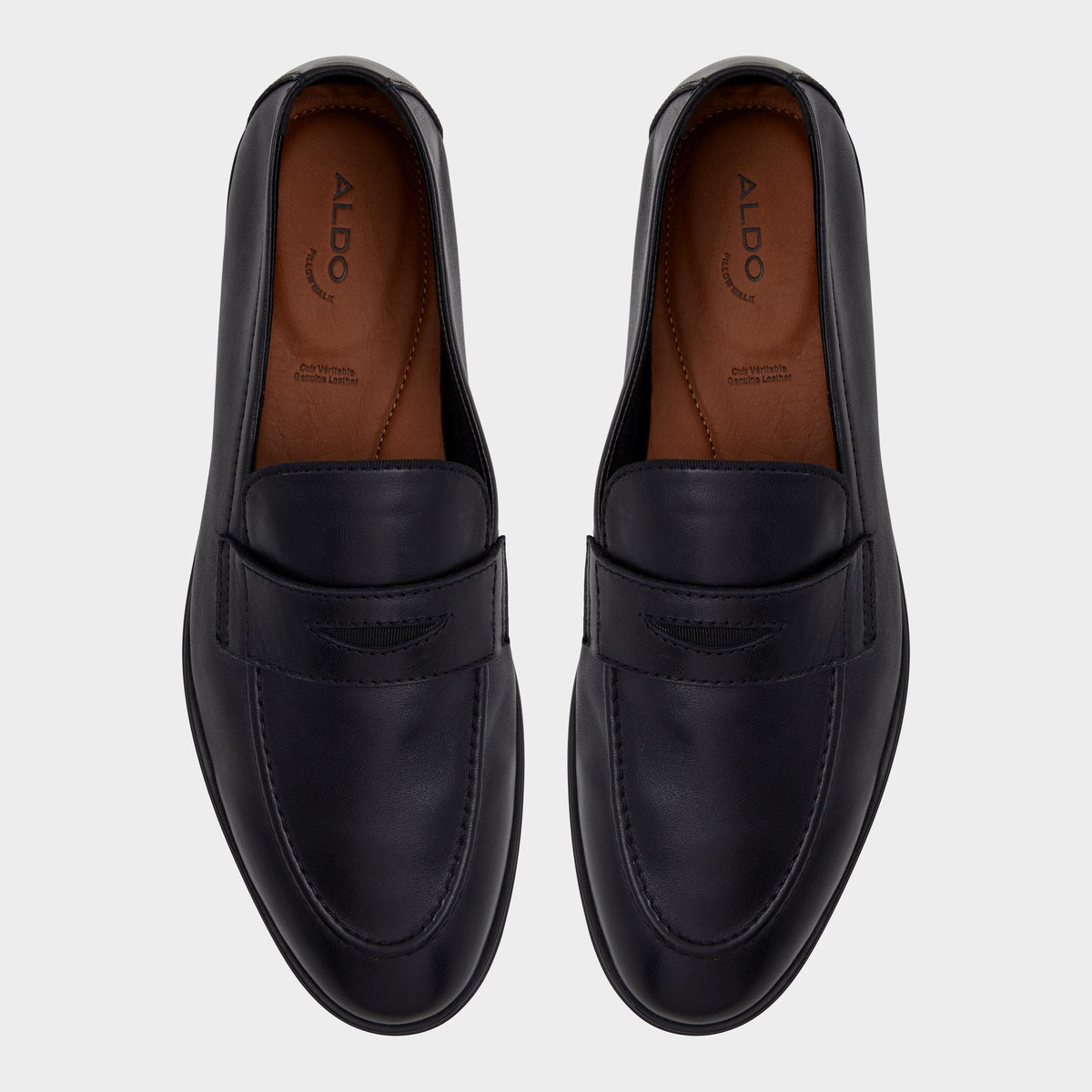 Aldo Journey Black Men's Loafers & Slip-Ons - Loafer