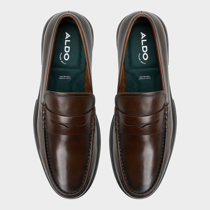Aldo Tucker Other Brown Leather Smooth Men's Loafers & Slip-Ons - Loafer