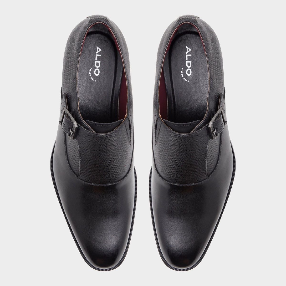 Aldo Dashing Other Black Men's Loafers & Slip-Ons - Monkstrap loafer