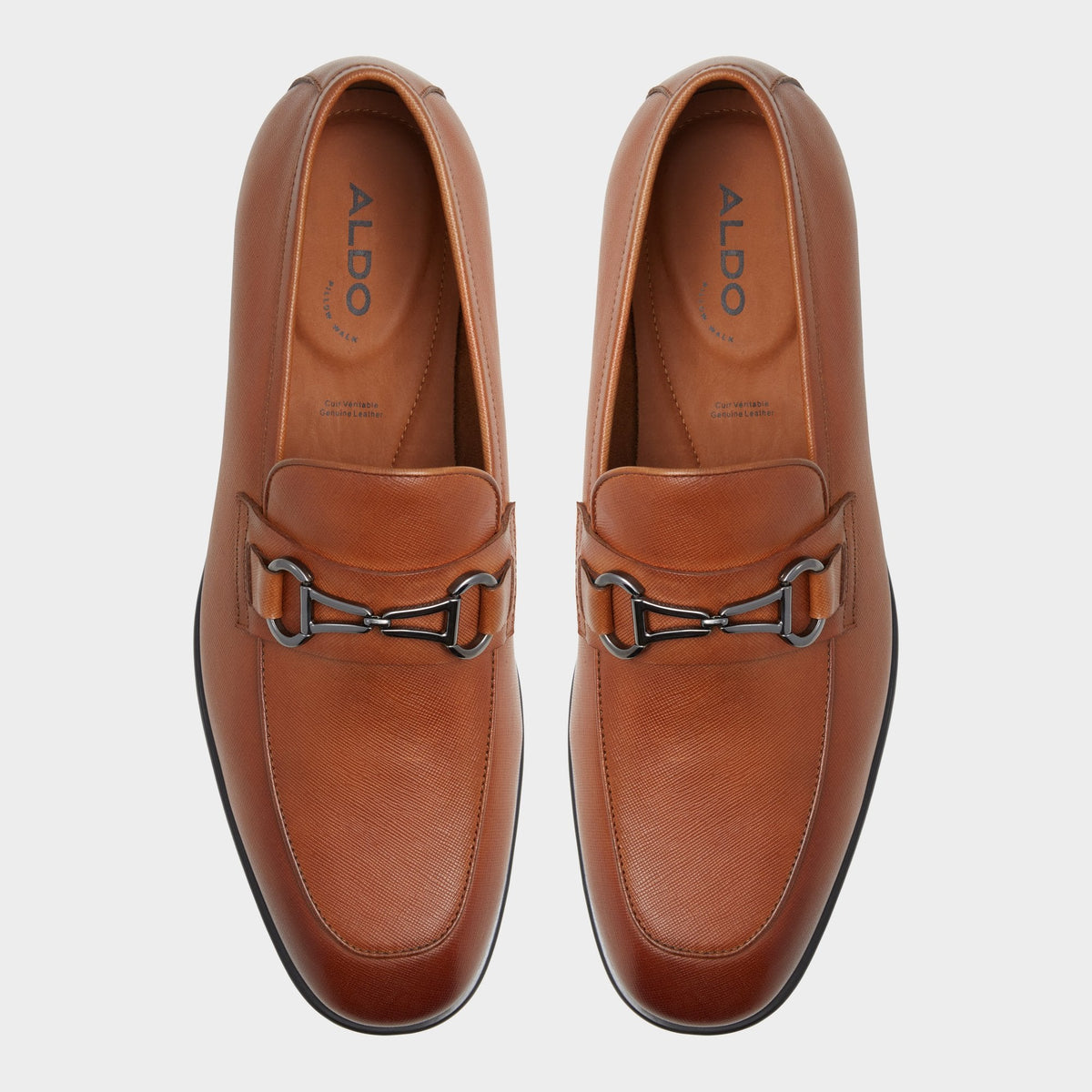 Aldo Walters Cognac Men's Dress Shoes - Loafer