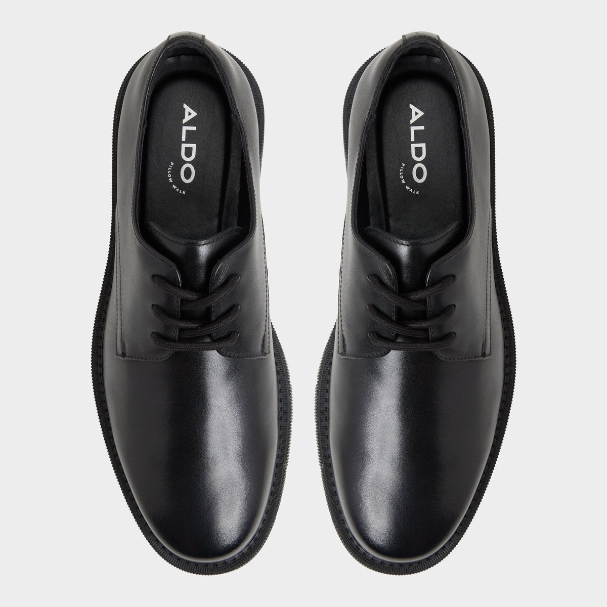 Aldo Simian in Black 14184483 - Derby shoe, Lug sole