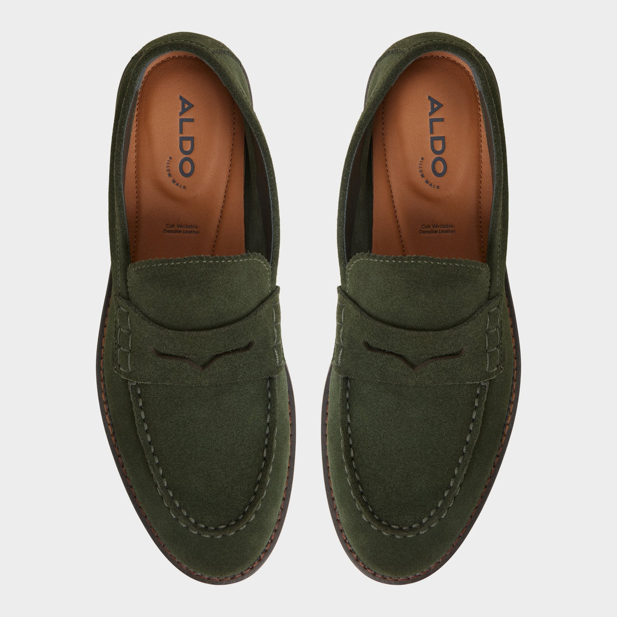 Aldo Melvillee in Pine Green - Loafer