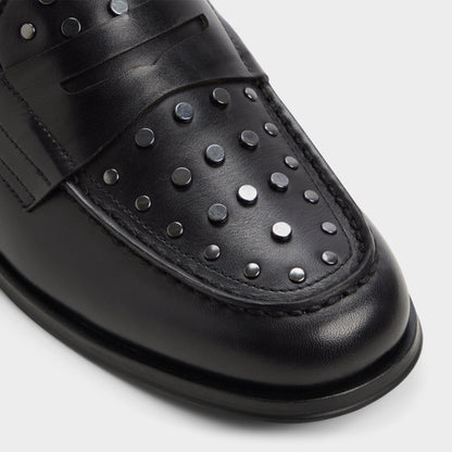 Aldo Keifer Black/Silver Multi Men's Dress Shoes - Loafer