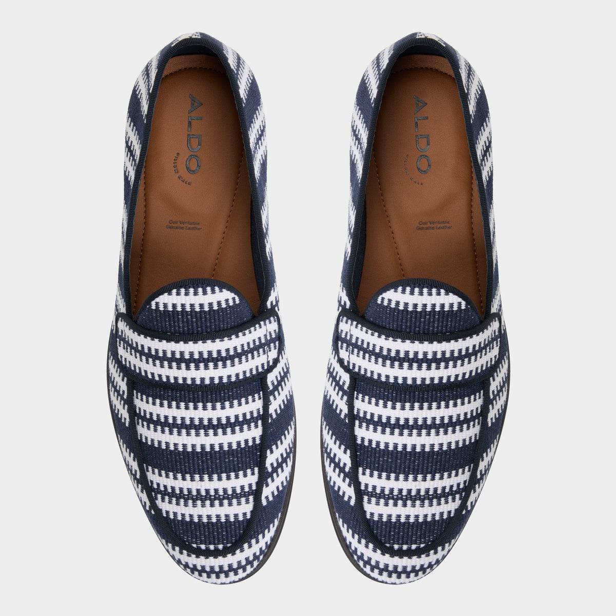 Aldo Waterfront Navy Men's Loafers & Slip-Ons - Loafer