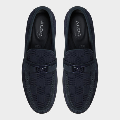 Aldo Hawley Navy Men's Dress Shoes - Loafer
