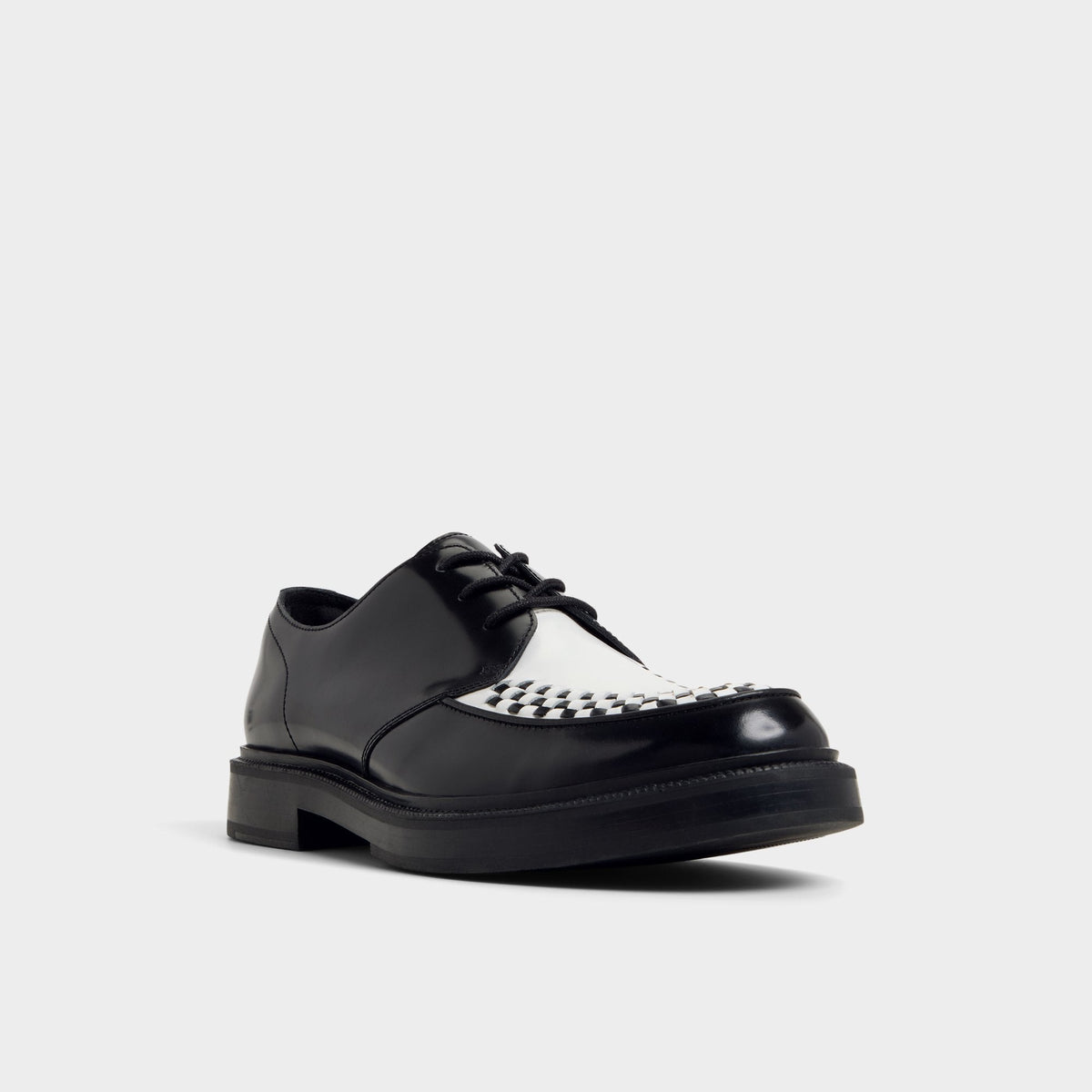 Aldo Rocco in Black White - Oxford shoe