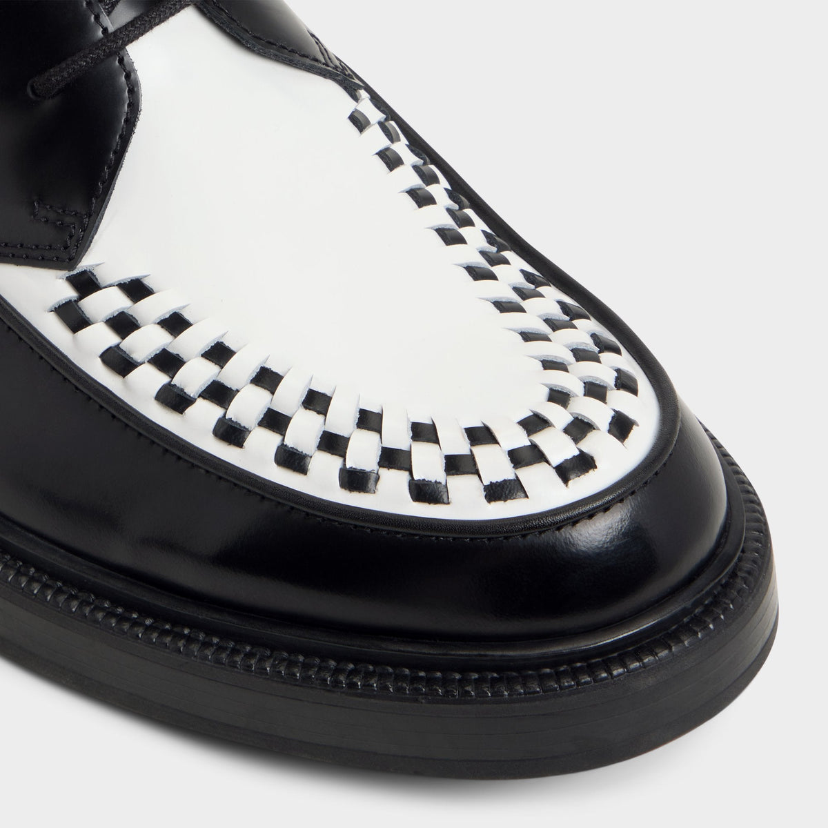 Aldo Rocco in Black White - Oxford shoe