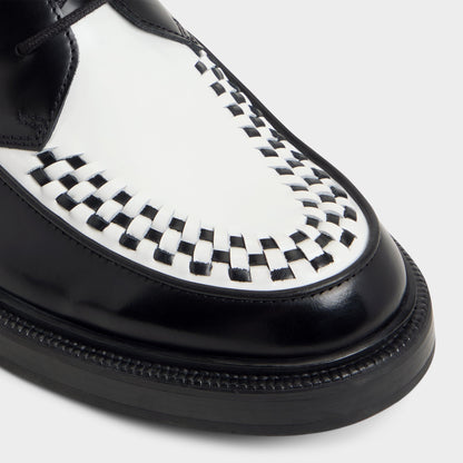 Aldo Rocco in Black White - Oxford shoe