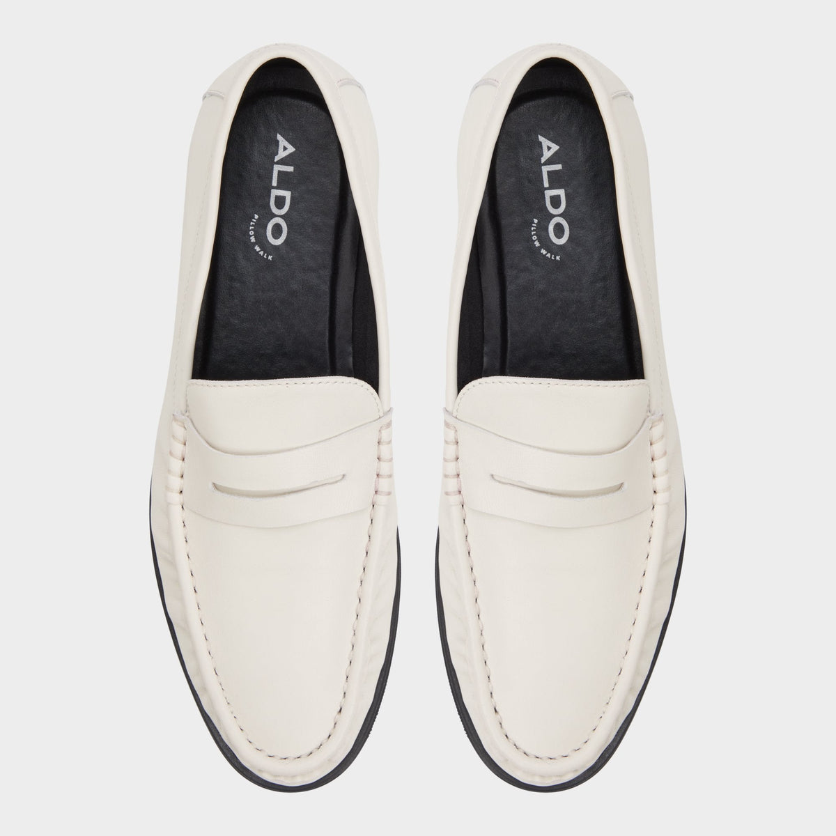 Aldo Speakeasy Ivory Men's Dress Shoes - Loafer