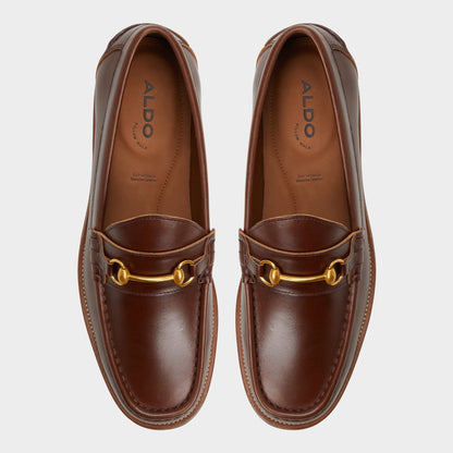 Aldo Wildwoodd Medium Brown Men's Dress Shoes - Loafer