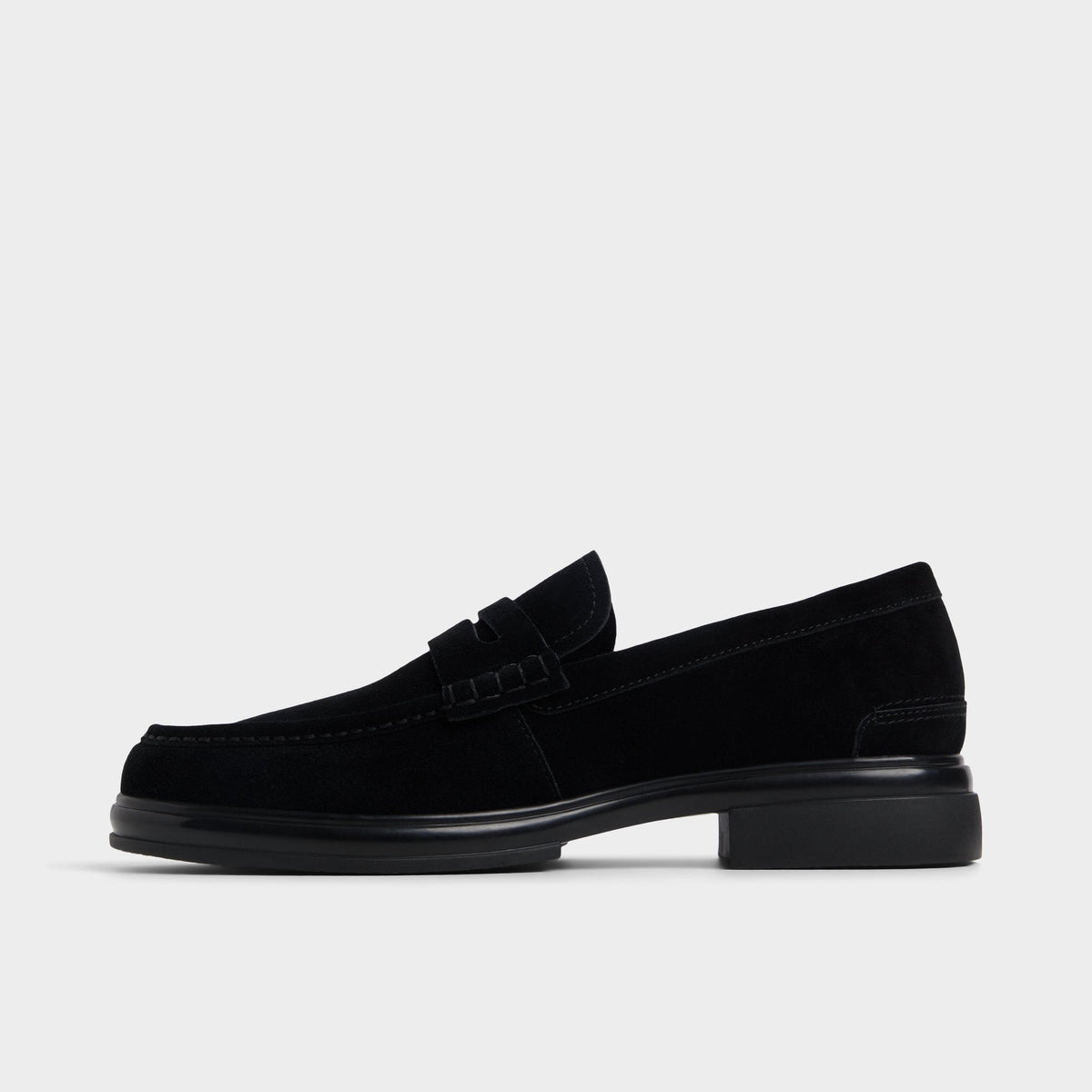 Aldo Tucker Black/Black Men's Dress Shoes - Loafer
