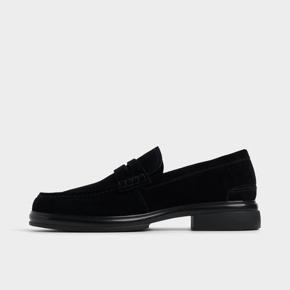 Aldo Tucker Black/Black Men's Dress Shoes - Loafer