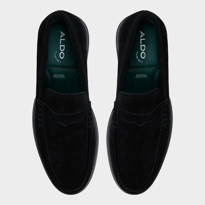Aldo Tucker Black/Black Men's Dress Shoes - Loafer