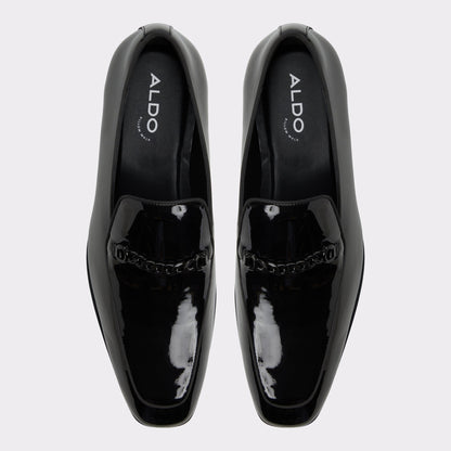 Aldo Umo Black Men's Dress Shoes - Loafer