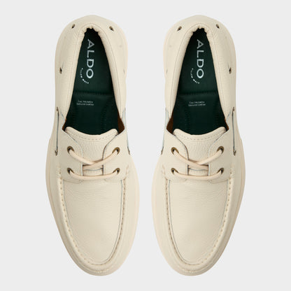 Aldo Seaexplorer Ivory Men's Dress Shoes - Boat shoe