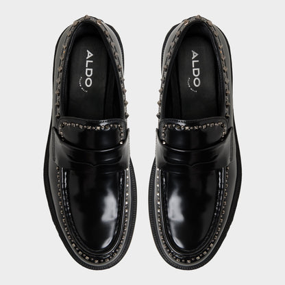 Aldo Zollo Black Men's Loafers & Slip-Ons - Loafer