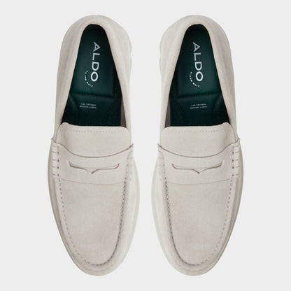 Aldo Tucker Light Grey Men's Dress Shoes - Loafer