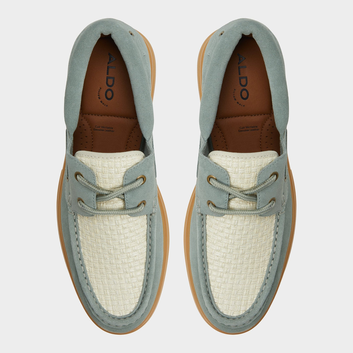 Aldo Seaexplorer Cognac Men's Dress Shoes - Boat shoe