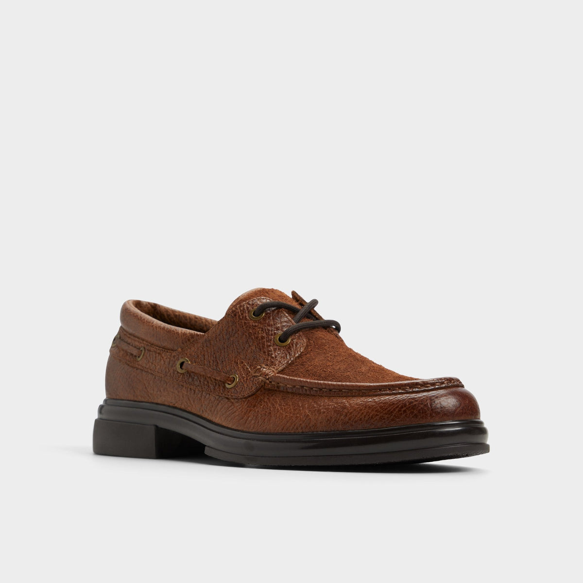 Aldo Seaexplorer Cognac Men's Dress Shoes - Boat shoe