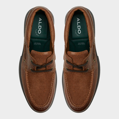 Aldo Seaexplorer Cognac Men's Dress Shoes - Boat shoe