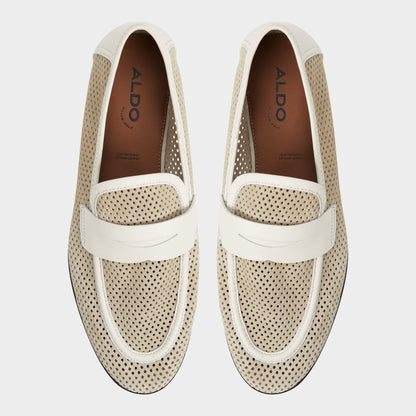Aldo Arnold Beige Men's Dress Shoes - Loafer