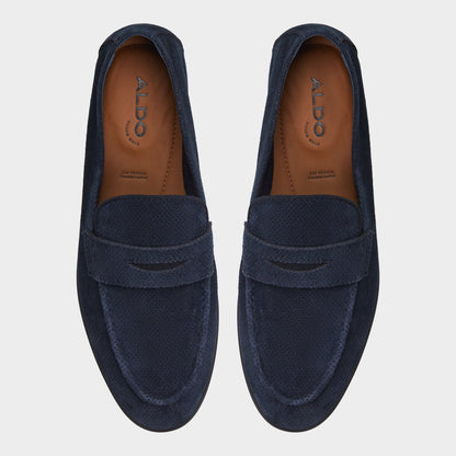 Aldo Journey Navy Men's Loafers & Slip-Ons - Loafer