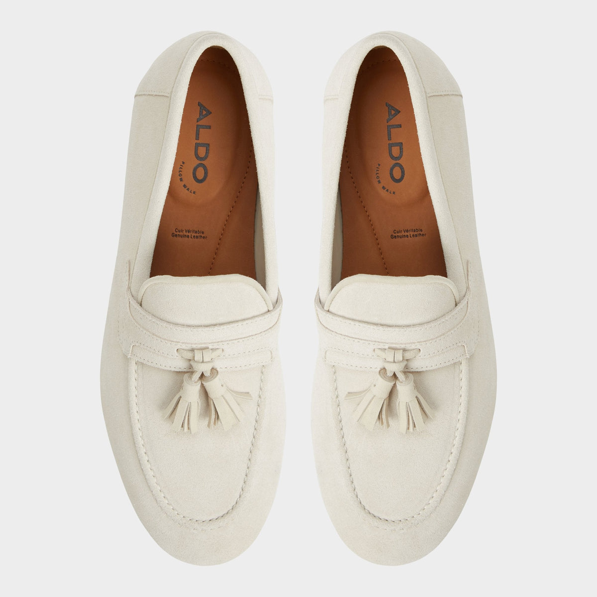 Aldo Grover Ivory Men's Dress Shoes - Loafer