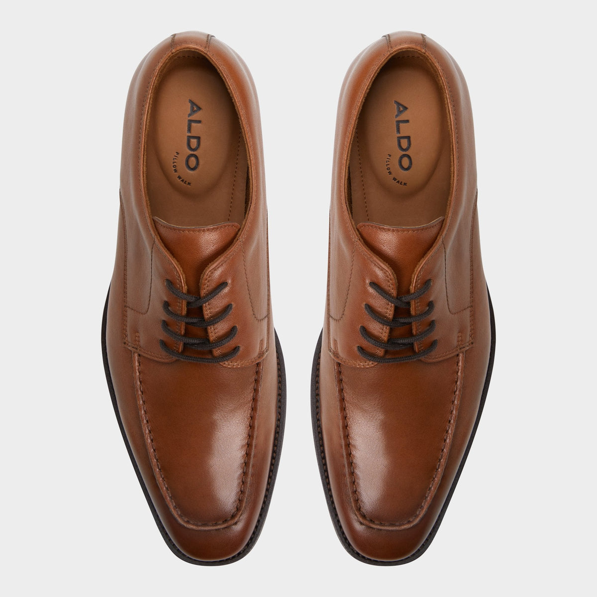 Aldo Montcourt Cognac Men's Oxfords & Lace-ups - Derby shoe