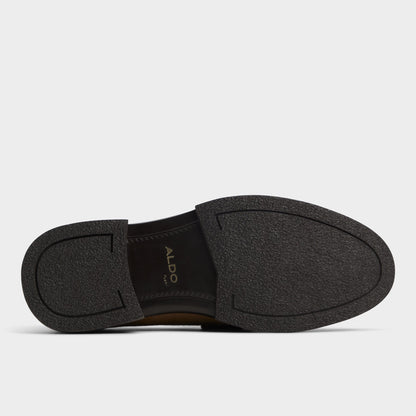 Aldo Tucker Other Brown Leather Suede Men's Dress Shoes - Loafer