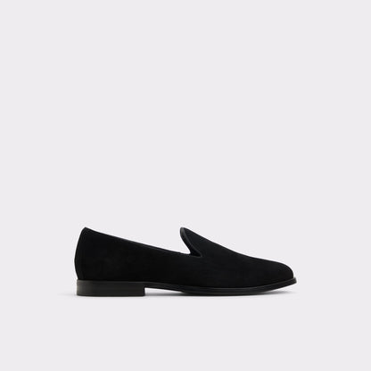 Aldo Casino Other Black Leather Suede Men's Dress Shoes - Loafer
