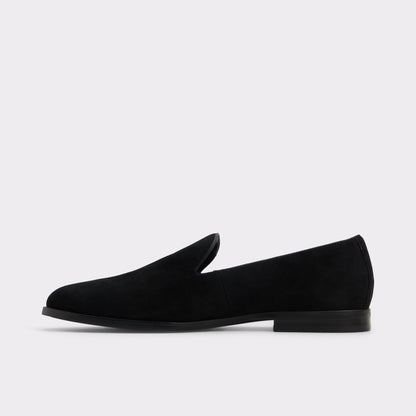 Aldo Casino Other Black Leather Suede Men's Dress Shoes - Loafer