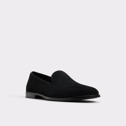 Aldo Casino Other Black Leather Suede Men's Dress Shoes - Loafer