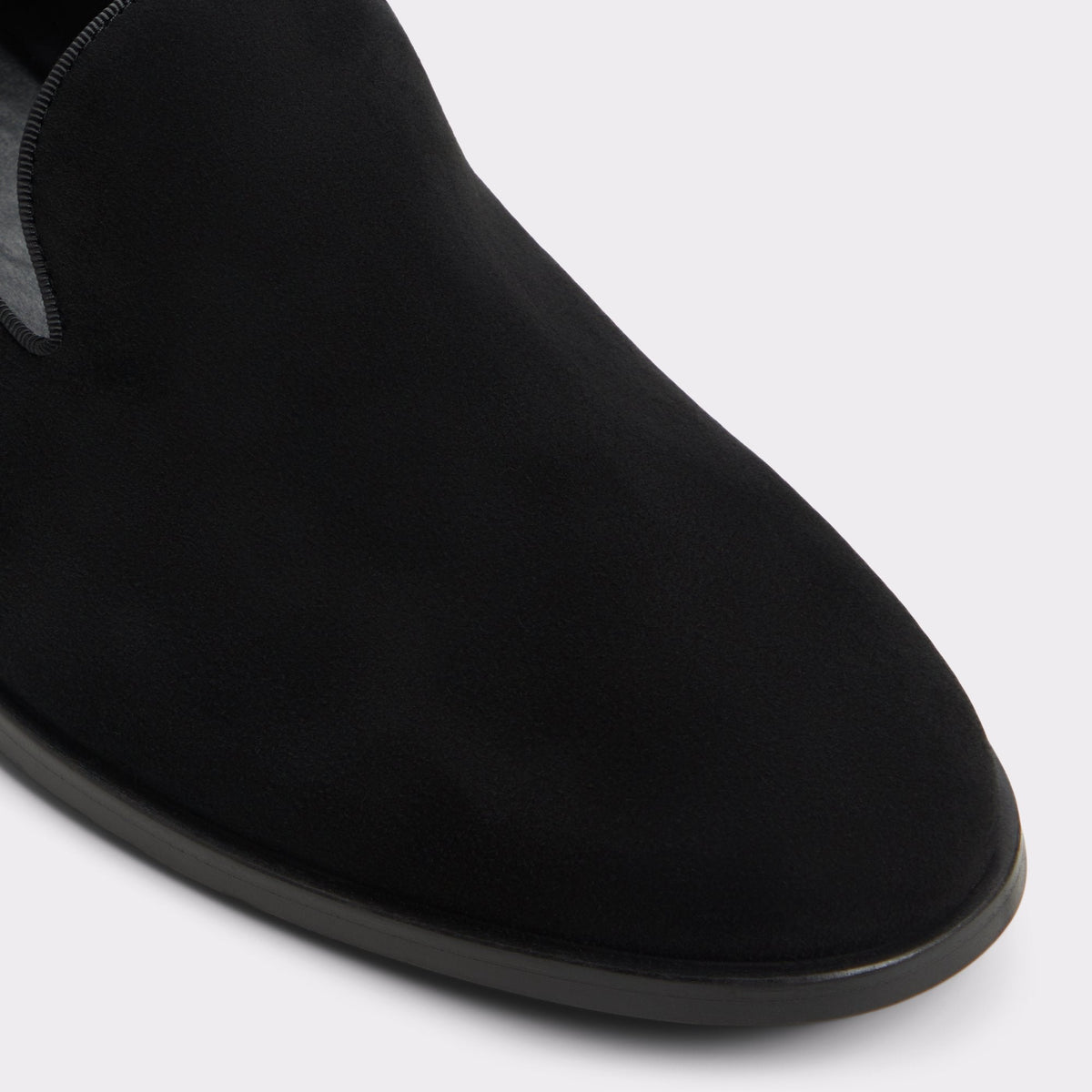 Aldo Casino Other Black Leather Suede Men's Dress Shoes - Loafer