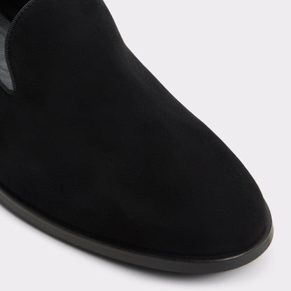 Aldo Casino Other Black Leather Suede Men's Dress Shoes - Loafer