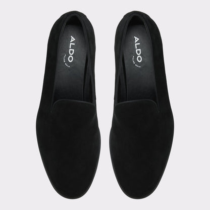 Aldo Casino Other Black Leather Suede Men's Dress Shoes - Loafer