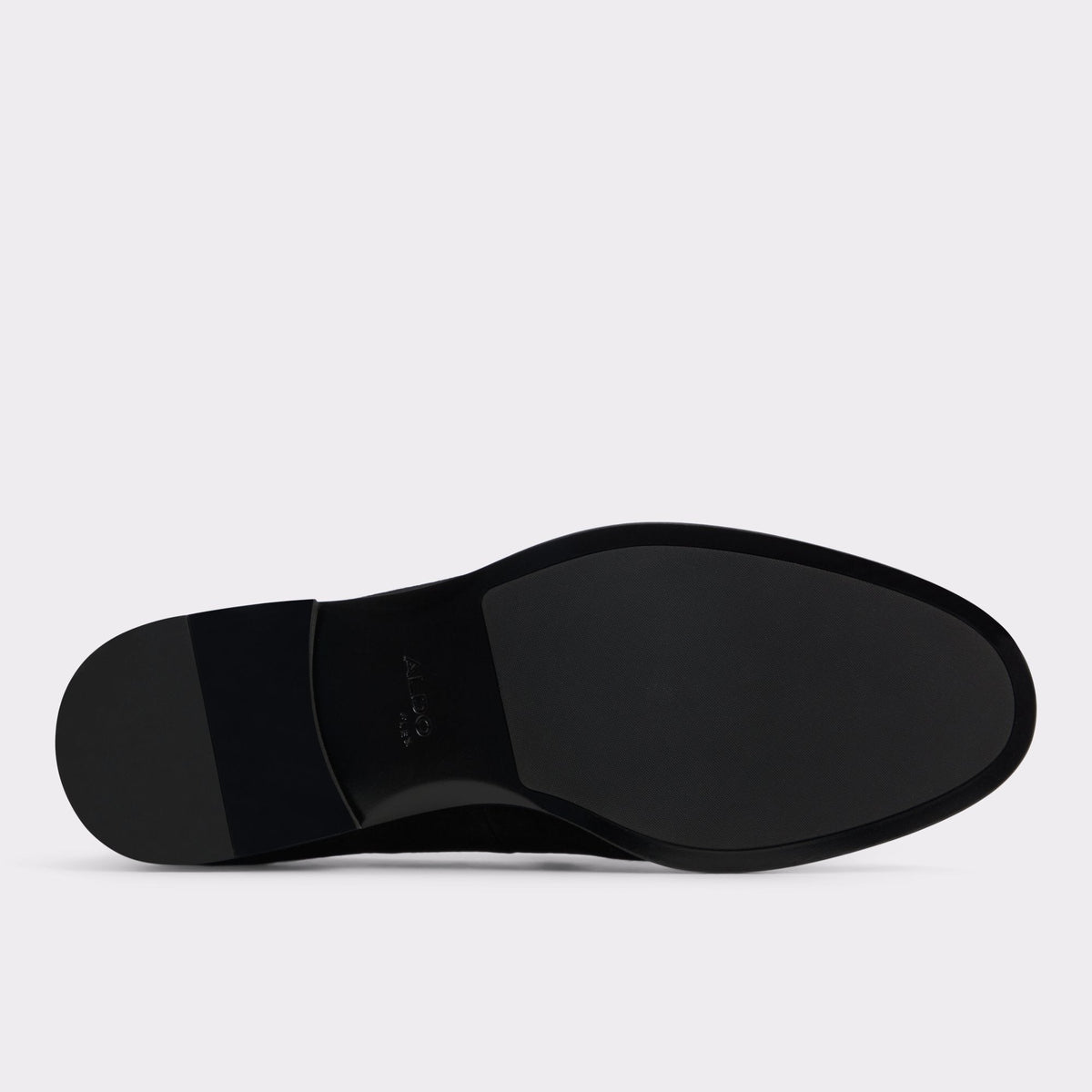 Aldo Casino Other Black Leather Suede Men's Dress Shoes - Loafer