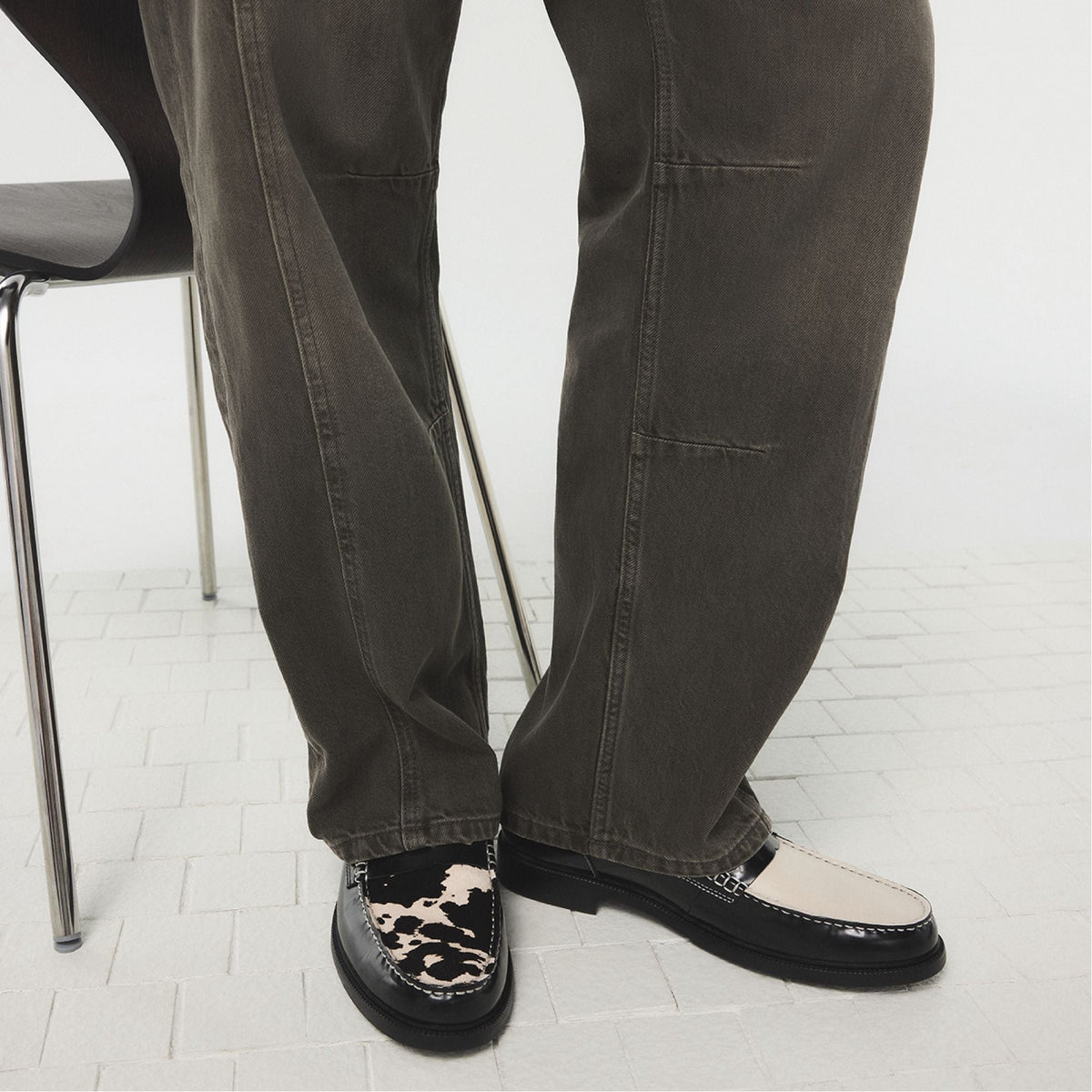 Aldo Kieran in Black Combo - Loafer