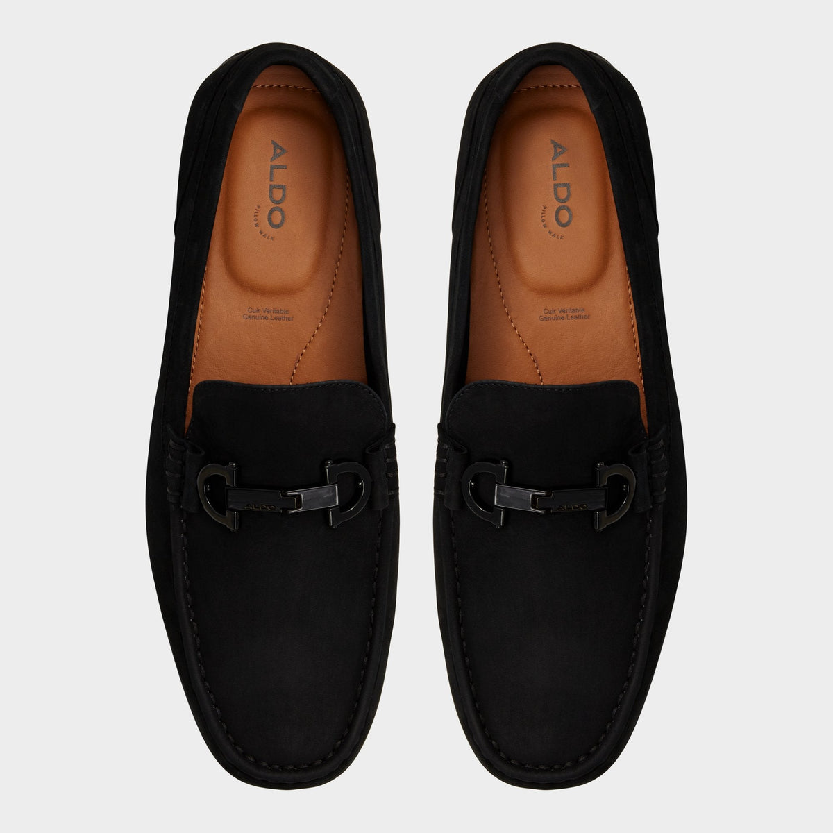 Aldo Orlovoflexx Black Men's Loafers & Slip-Ons - Driving shoe